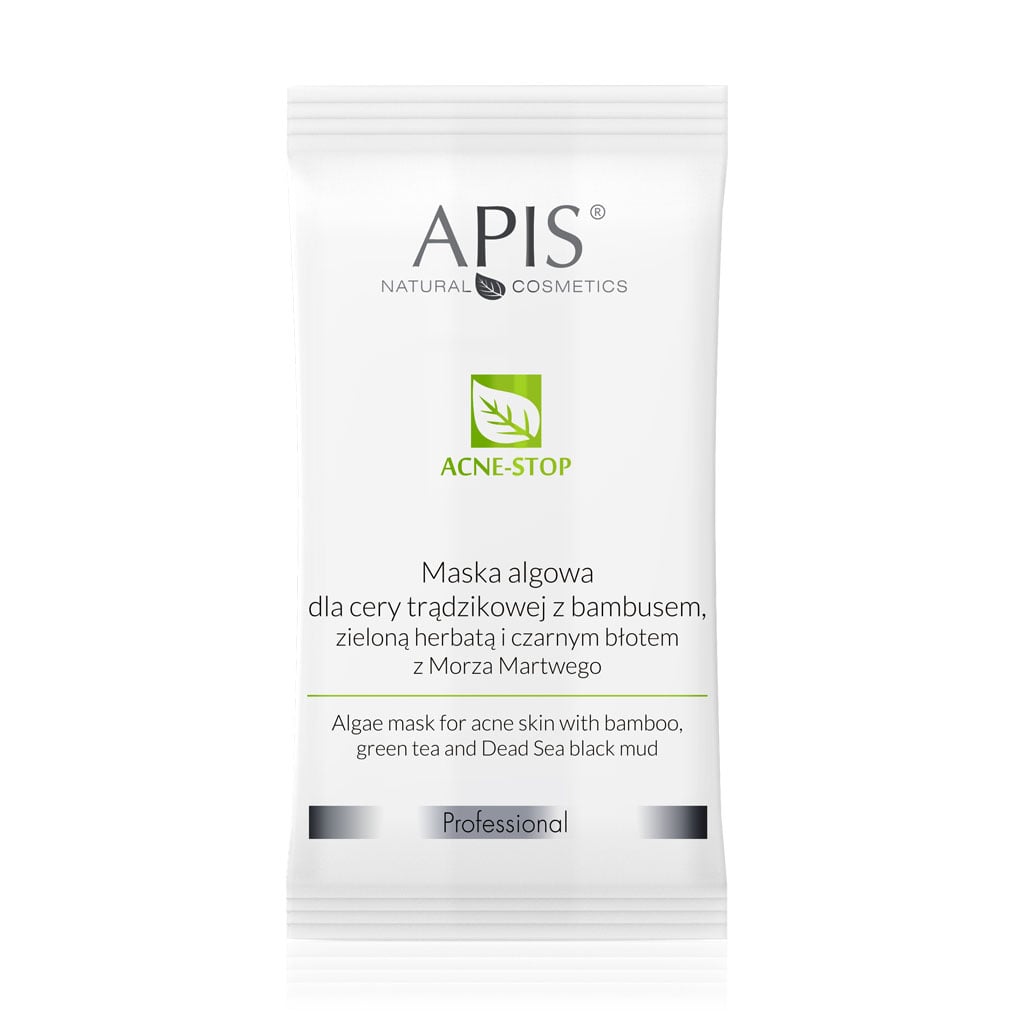 Маска для обличчя Apis Natural Cosmetics Acne-Stop Algae Mask For Acne Skin, 20 г